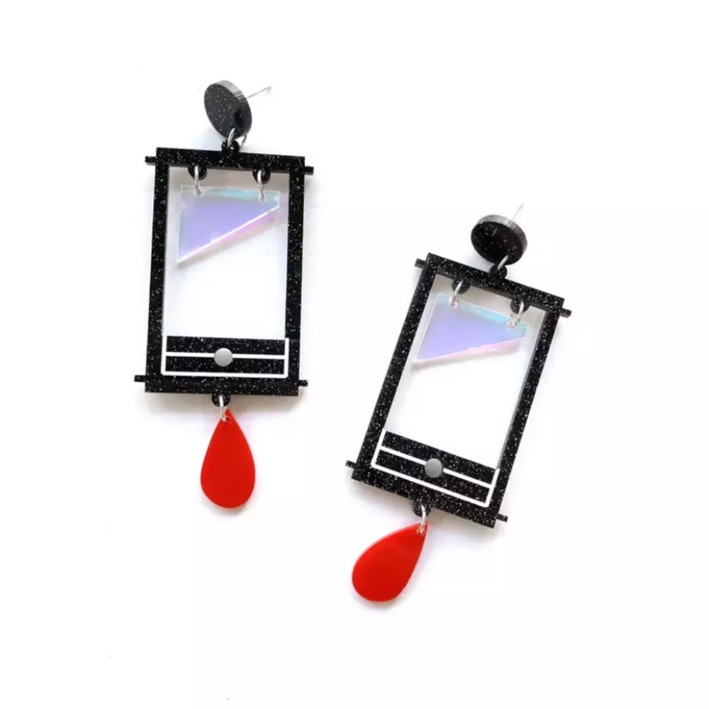 Guillotine earrings